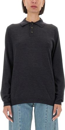 Maison Margiela Wool Polo.-Donna