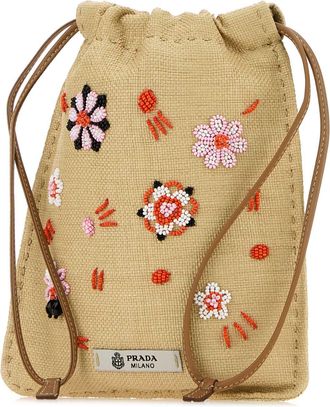 Prada Cellulare Mini Bag - Beige