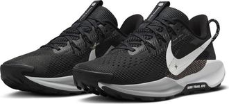 Nike ReactX Pegasus 5 Trail Running Shoe in Black/Anthracite/Grey/White at Nordstrom, Size 10.5