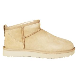 UGG Classic Ultra Mini - Dames - Enkellaarsjes - Beige - 40 EU - Wol - Schoenen