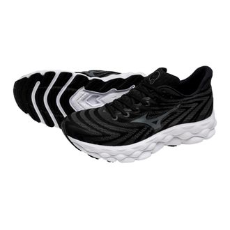 Mizuno Mizuno Wave Sky 8 Black / Metallic Grey 411462.90MG Mens
