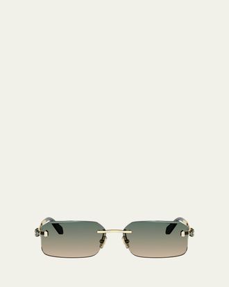 Bulgari Metal Sunglasses