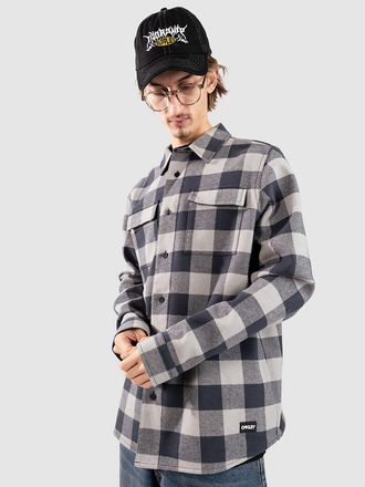 Oakley Bear Cozy Flannel Hemd grau