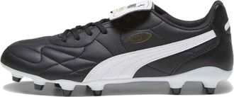 Puma King TOP FG Football Boots Black White 107348-01