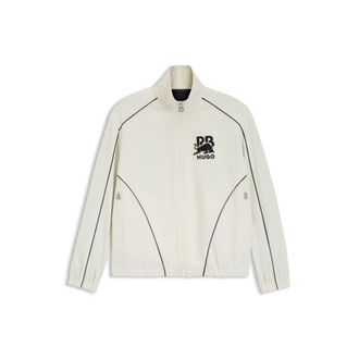 HUGO BOSS x RB zipper-up jacket with bull motif