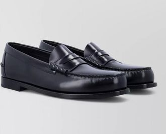 Churchs rowley loafers penny strap round toe