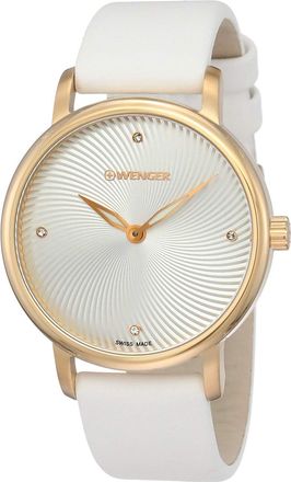 Wenger Womens White dial Watch