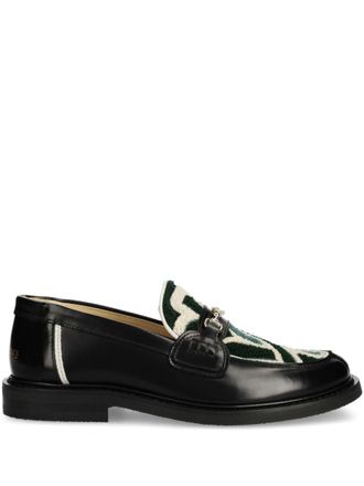 Filling Pieces Filling Pieces leather loafers - men - Polyester/Calf Leather/Calf Leather/Calf Leather - 40 - Black