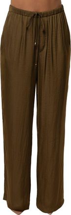 JLUXLABEL Seaside Glow Pants in Olive at Nordstrom, Size Medium