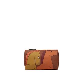 Inou&iuml; Editions Tassen, Dames, Veelkleurig, ONE Size, Leer, Trousse M Cavale