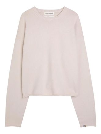 Extreme Cashmere crew-neck sweater - Beige