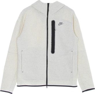 Nike Tech Fleece Hoodie met rits - Heren - Sportshirts - Grijs - XL - Katoen - Fitness