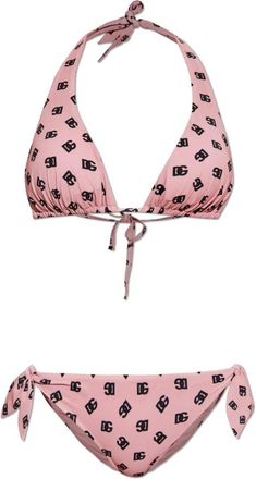 Dolce & Gabbana Dames, Badkleding, Roze, Maat: S Tweed