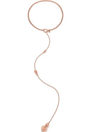 Folli Follie Womens 3N17T006RC Ladies Necklace - Rose Gold Stainless Steel - One Size