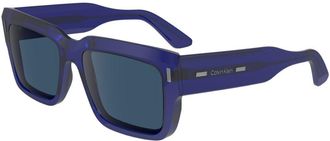 Calvin Klein CK23538S 400 Mens Sunglasses Blue Size 55
