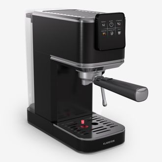 Klarstein Klarstein Steelpresso Slim Touch Espressomaschine Siebtr&auml;ger Touch-display