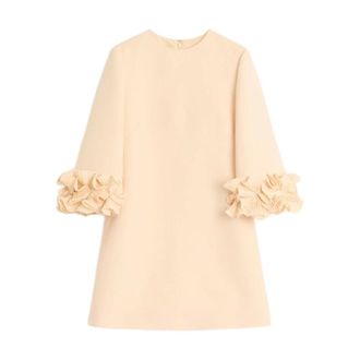 Valentino Dames, Jurken, Beige, Maat: XS