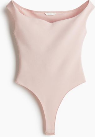 H&M Schulterfreier Tangabody - Pink
