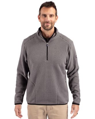 Cutter & Buck Cascade Eco Fleece Mens Quarter Zip Jacket
