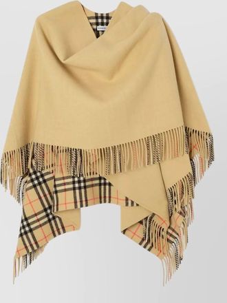 Burberry wool cape