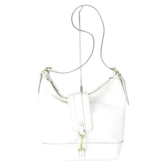 Coach Borsa a spalla Pre-owned in pelle - - Pre-owned - Donna - Bianco - ONE SIZE