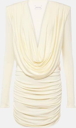 Magda Butrym Draped jersey minidress