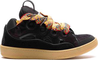 Lanvin Black Curb Sneakers