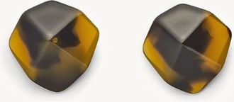 Machete Jewelry Mini Sculpture Studs in Classic Tortoise at Nordstrom