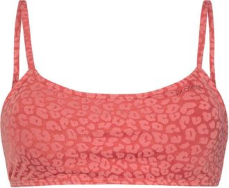 Protest Bade-Shirt PROTEST Bikini Top MIXRUBY, Damen, Gr. XXL, EURO, rot (cottagerust), Obermaterial: 82% Polyamid PA. 18% Elasthan EL., Bikini-Oberteile Bade