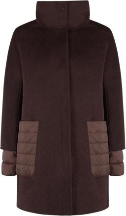 People Giacca Ureshino Pw004 - - Coats - Donna - Marrone - 2XL