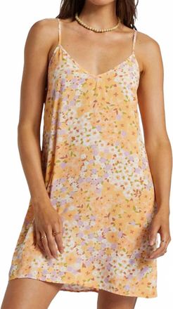 Billabong 90S Babe Dress In Peach Whip