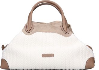 Gianni Chiarini Cr&egrave;me - Dames - Handtassen - Beige - ONE Size - Leer - Tassen
