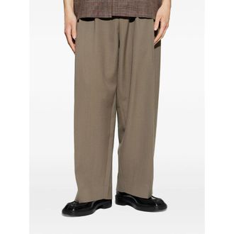 STUDIO NICHOLSON Line Trousers - Brown