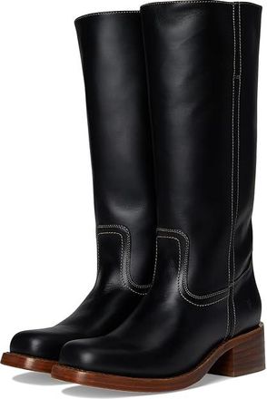 Frye Campus 14L Cowboy Womens Boots Black 1 : 6.5 B - Medium, Leather