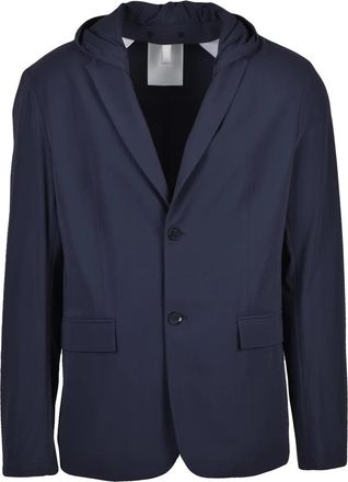 Duno Lightweight Technical Fabric Nylon Jacket With Button Closure