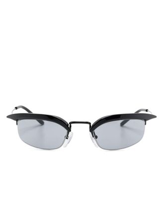 Prada Runway zonnebril met getinte glazen - Zwart