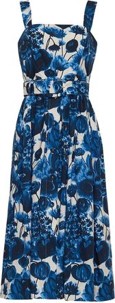 Cara Cara Candace midi-jurk - Blauw