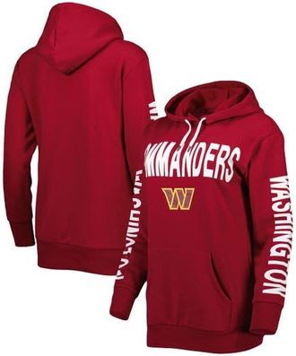 G-III 4Her by Carl Banks Womens G-III 4Her by Carl Banks Burgundy Washington Commanders Extra Point Pullover Hoodie at Nordstrom, Size Small
