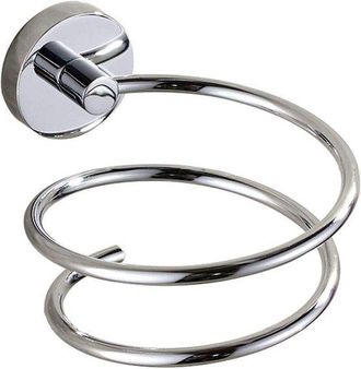 No Brand Soporte De Pared Para Secador De Pelo De Acero Inoxidable De 10 X 8 Cm