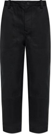 STUDIO NICHOLSON Broeken - Heren - Straight fit broeken - Zwart - S - Broeken