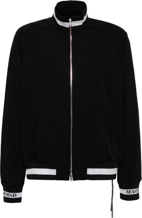 MASTERMIND WORLD logo-printed jacket - Black