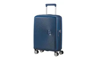 American Tourister Koffer AMERICAN TOURISTER Soundbox, Damen, Gr. B/H/T: 40cm x 55cm x 20cm, blau (dunkelblau), Polypropylen, Koffer Koffer