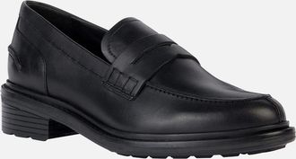 Geox Womens D Walk Pleasure F Womens Moccasins - Black - Size: 7.5