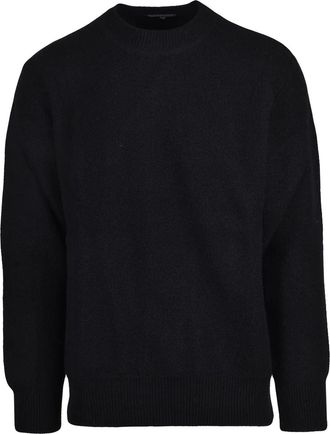 Daniele Fiesoli Crew Neck Sweater In Extrafine Virgin Merino Wool And Cashmere
