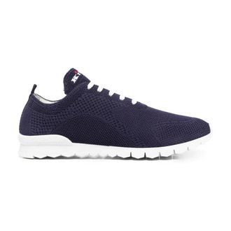 Kiton Sneakers, male, Blue, Size: 12 1/2 US FIT Sneaker