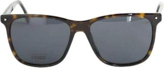 Fendi Pre-owned Accessories, male, Brown, Size: ONE SIZE Pre-owned Plastic Sunglasses