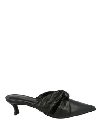 by FAR Leoncia Leather Mules