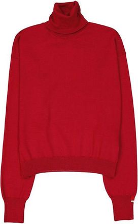 Herno Multicolor Virgin Wool Womens Turtleneck