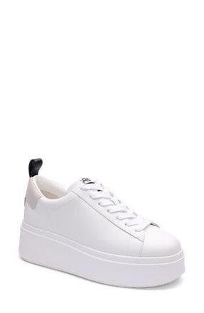 Ash Maya Platform Sneaker in White/Egg/Black at Nordstrom Rack, Size 9Us / 39Eu
