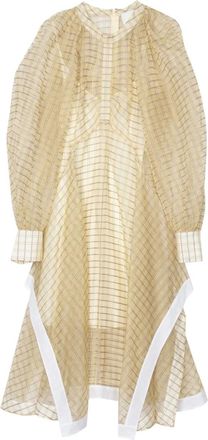 3.1 Phillip Lim Abito midi con maniche a palloncino - Toni neutri